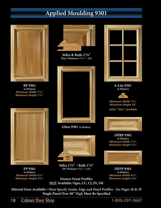 18 Applied Moulding 9301